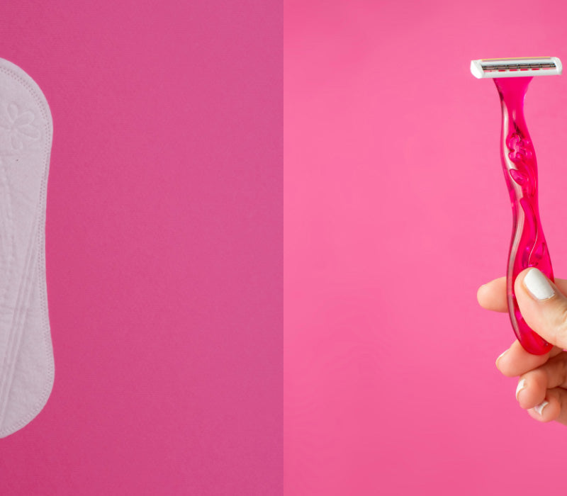 Slipeinlagen Binden und Rasur, Intimwissen von Frau Dr. Georges