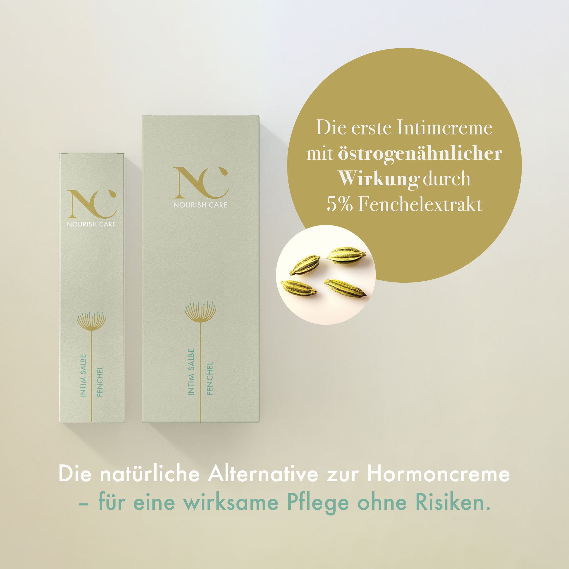 Die erste Intimcreme mit Fenchelextrakt