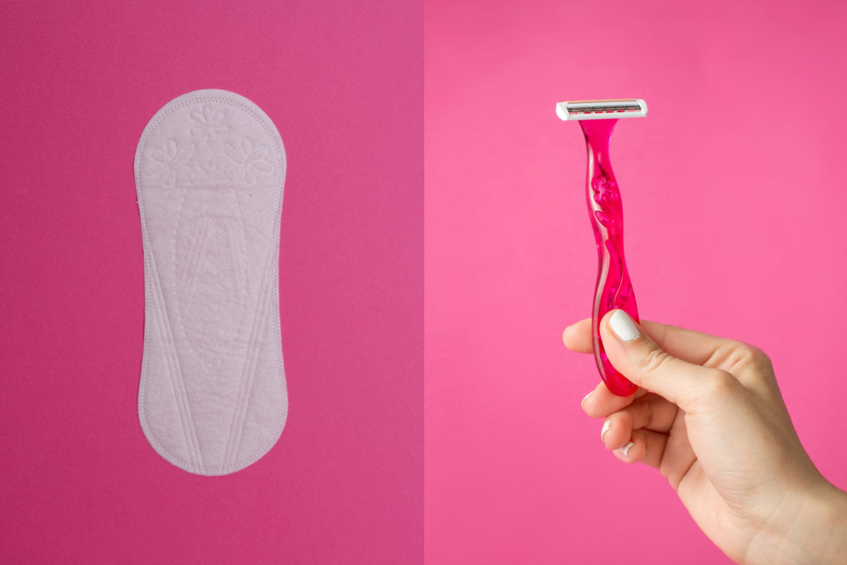 Intimcreme nach Intimrasur und Binden